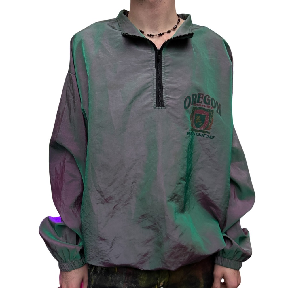 Iridescent Oregon Coast Seaside Iridescent Jacket MADE IN USA‎